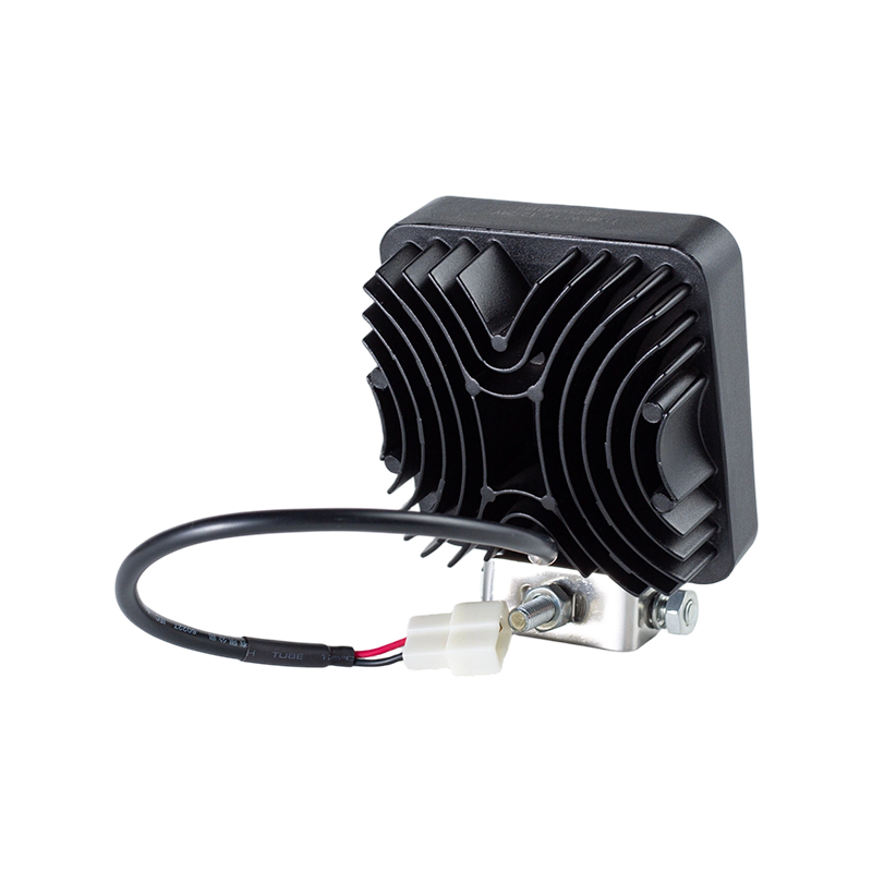 IP67 002 Wytrzymała kwadratowa lampa robocza z 9 diodami LED do pojazdów przemysłowych