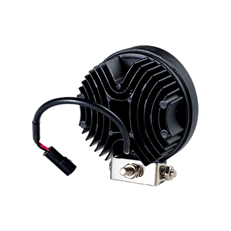 IP67 001 Wytrzymała, okrągła lampa robocza z 9 diodami LED do pojazdów przemysłowych