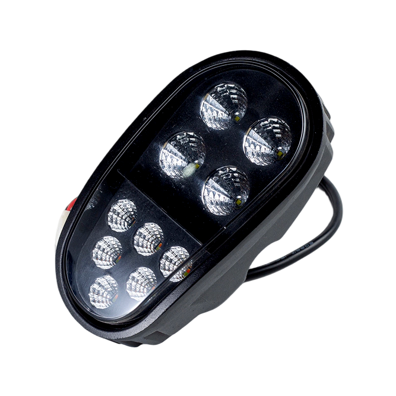003 Wytrzymały, wielofunkcyjny reflektor zespolony 4+6 LED do pojazdów przemysłowych