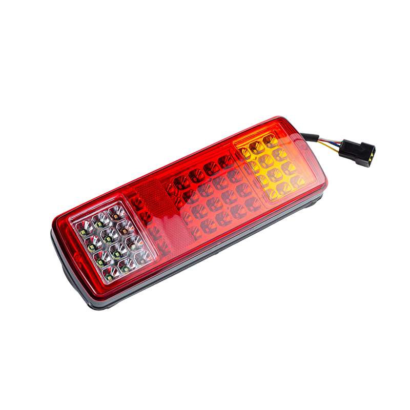 FLDJ-SSWD-002 IP55 6W DC12-24V 3-kolorowe zintegrowane tylne światło LED (kierunkowskaz + światło pozycyjne + światło cofania)