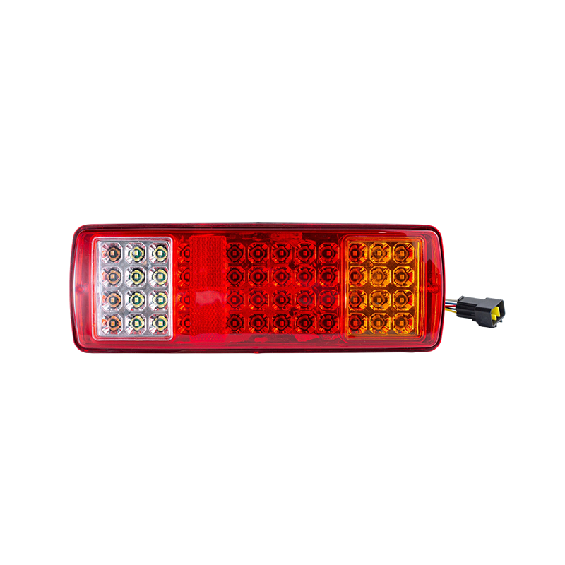 FLDJ-SSWD-002 IP55 6W DC12-24V 3-kolorowe zintegrowane tylne światło LED (kierunkowskaz + światło pozycyjne + światło cofania)
